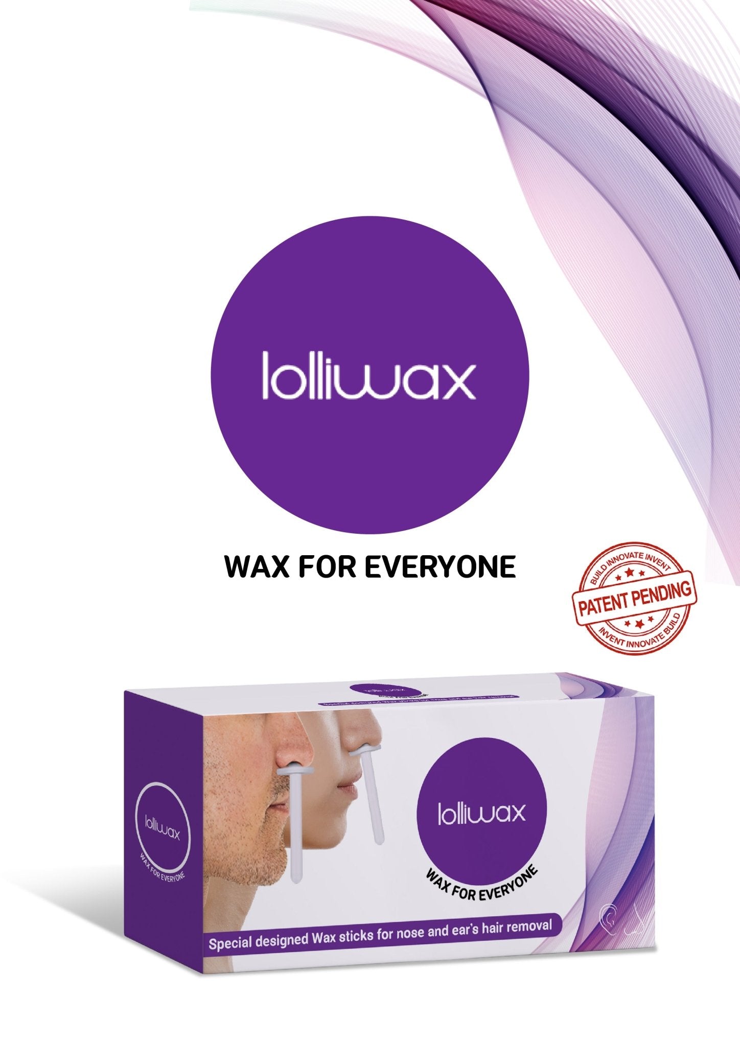 Lolliwax nose and ear hair removal TO-GO-PACK 10pcs pack | Lolliwax
